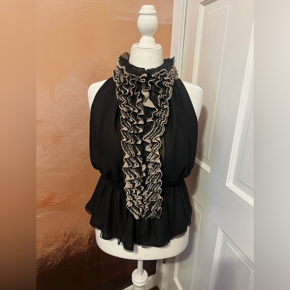 #62 ROBERT RODRIGUEZ • NEIMAN MARCUS FOR TARGET • RUFFLE PEPLUM TOP - Picture 11 of 11